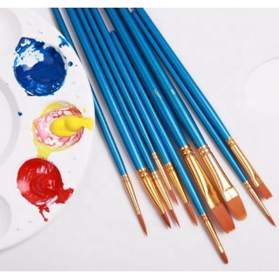 China Supplier 50pcs Artist Painting Brushes Paint Brush Set