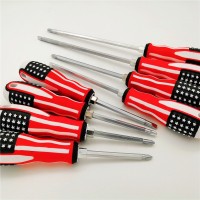 Hot selling plastic handle screw driver, screw driver set screwdriver, household head of screwdriver tool bits set